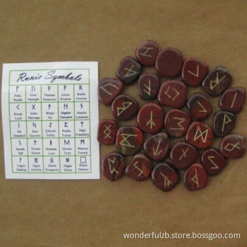 Rainbow obsidian runes set